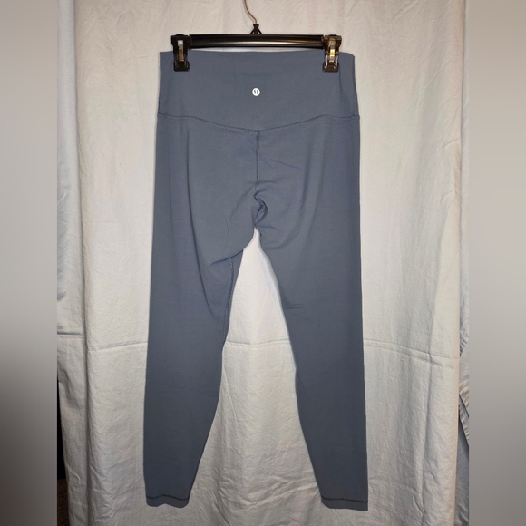 G326. Lululemon Align Pant Full Length 28" in Slate Blue - Size 8 - Picture 2 of 8